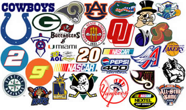 eps vector sports logos - logotypes